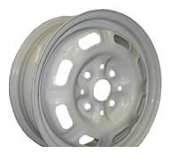 Wheel Kremenchug Moskvich 2141 White 14x5inches/4x108mm - picture, photo, image