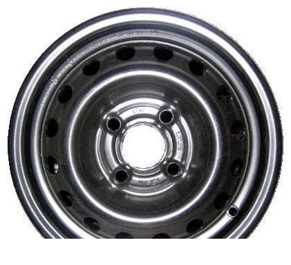 Wheel Kremenchug Opel Astra Black 15x6inches/4x100mm - picture, photo, image