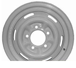 Wheel Kremenchug VAZ 2103 White 13x5inches/4x98mm - picture, photo, image