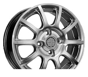 Wheel Kulz KA 270 Silver 14x5.5inches/4x100mm - picture, photo, image