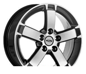 Wheel Kulz KA 271 Brimetall 16x6.5inches/5x114.3mm - picture, photo, image