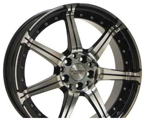 Wheel Kyowa KR518 BKF 17x7.5inches/5x114.3mm - picture, photo, image