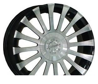 Wheel Kyowa KR522 BKF 17x7.5inches/10x100mm - picture, photo, image