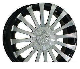 Wheel Kyowa KR522 BKF 17x7.5inches/10x110mm - picture, photo, image