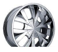 Wheel Larex R102 Chromee 23x10inches/5x135mm - picture, photo, image