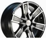 Wheel Lenso DP BKF 17x8inches/6x139.7mm - picture, photo, image