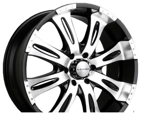 Wheel Lenso Intimidator 2 BKF 18x9inches/5x150mm - picture, photo, image