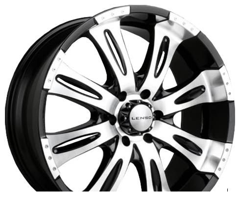 Wheel Lenso Intimidator 2 BKF 18x9inches/6x139.7mm - picture, photo, image