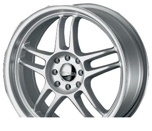 Wheel Lenso LW Silver 18x7.5inches/4x100mm - picture, photo, image