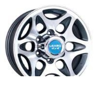 Wheel Lenso PJ 2 BKF 15x7inches/6x139.7mm - picture, photo, image