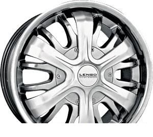 Wheel Lenso Spin city HB 18x7.5inches/5x100mm - picture, photo, image