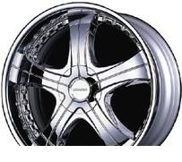 Wheel Lowenhart LD5 Silver 20x8.5inches/5x114.3mm - picture, photo, image
