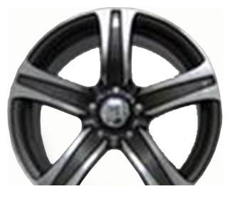 Wheel LS 145 BKF-RL 15x6.5inches/4x98mm - picture, photo, image