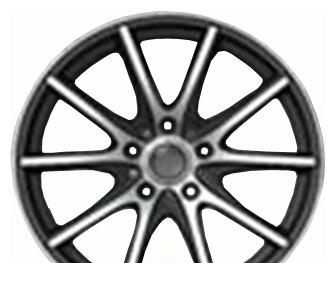 Wheel LS 190 BKF 14x6inches/4x100mm - picture, photo, image