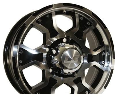 Wheel LS 198 BKF 15x6.5inches/5x139.7mm - picture, photo, image