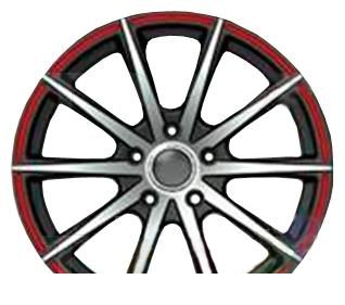 Wheel LS 221 FBKFRL 15x6.5inches/4x100mm - picture, photo, image