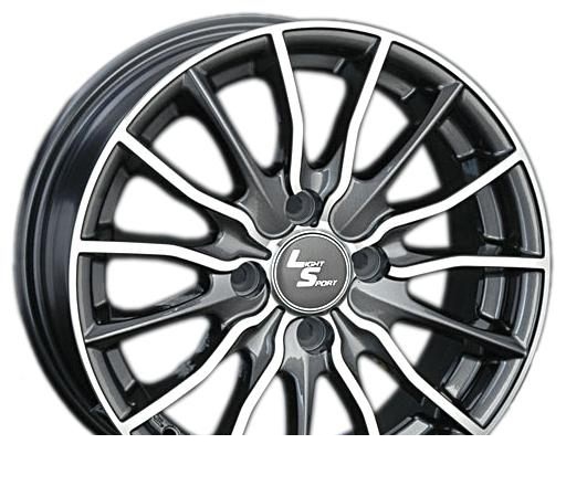 Wheel LS 277 BKF 15x6.5inches/5x112mm - picture, photo, image
