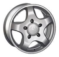 LS A552 Silver Wheels - 16x6.5inches/5x139.7mm