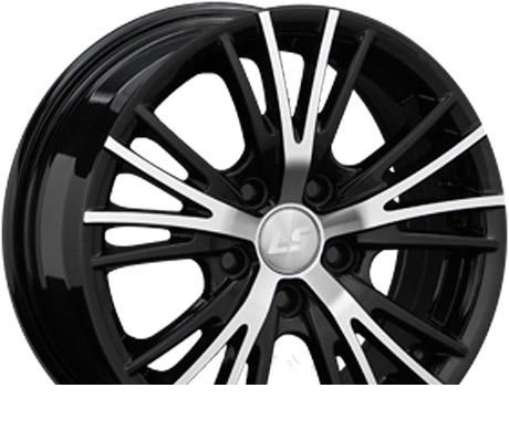 Wheel LS BY701 BKF 14x6inches/4x100mm - picture, photo, image