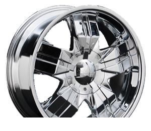 Wheel LS WF5123 Chrome 22x9.5inches/8x165.1mm - picture, photo, image