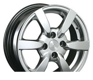 Wheel LS ZT386 Silver 14x5.5inches/4x100mm - picture, photo, image