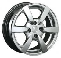 LS ZT386 Silver Wheels - 14x5.5inches/4x100mm