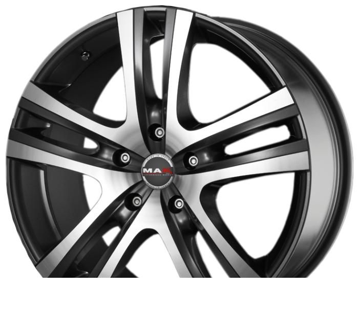 Wheel Mak Aria Silver 17x7.5inches/5x108mm - picture, photo, image