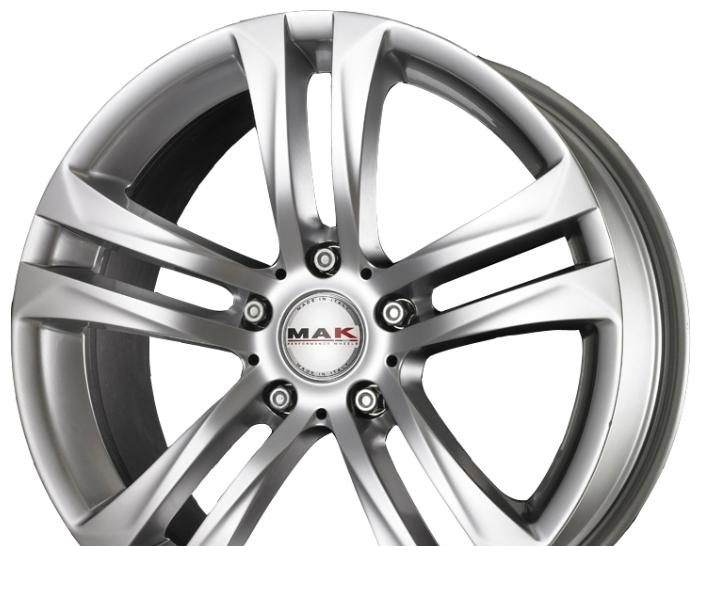 Wheel Mak Bimmer Silver 16x7inches/5x120mm - picture, photo, image