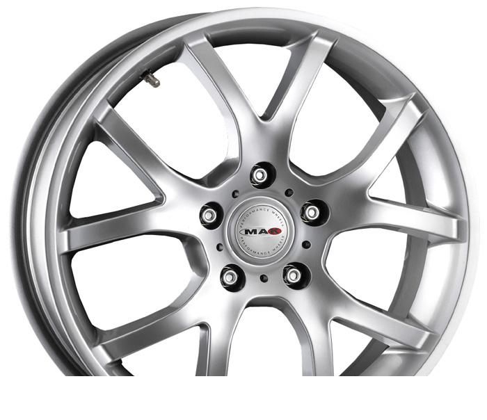 Wheel Mak Boost MP White 20x9inches/5x114.3mm - picture, photo, image