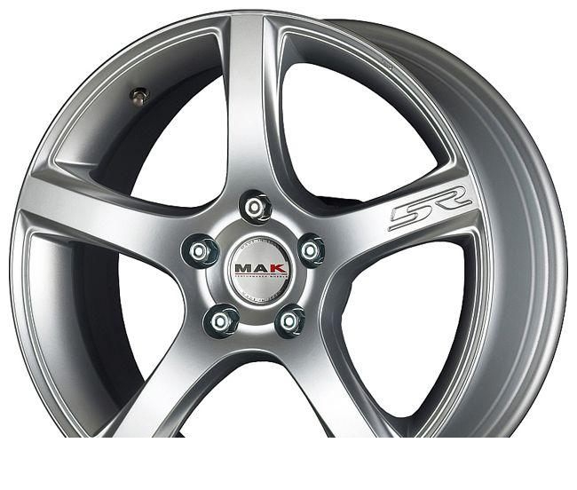 Wheel Mak Fever 5R Black Mirror 15x6.5inches/4x100mm - picture, photo, image