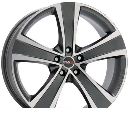 Wheel Mak Fuoco 5 ICE TITAN 17x8inches/5x108mm - picture, photo, image