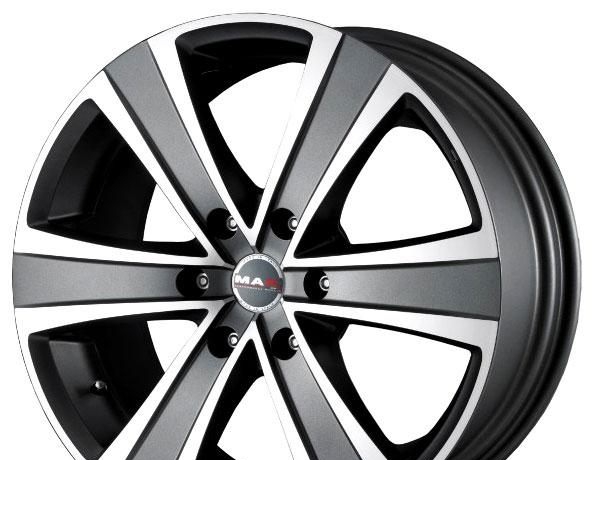 Wheel Mak Fuoco 6 titan 17x7.5inches/6x114.3mm - picture, photo, image