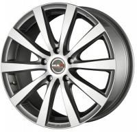 Mak Iguan GRAPHITE MIRROR FACE Wheels - 15x6.5inches/4x100mm