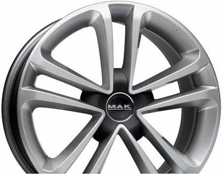 Wheel Mak Invidia HYPER SILVER 17x8inches/5x108mm - picture, photo, image