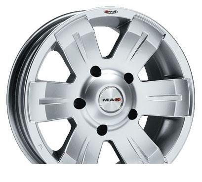 Wheel Mak Mohave hyper Silver 16x7inches/5x114.3mm - picture, photo, image