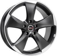 Mak Raptor 5 Hyper Silver Mirror Wheels - 18x8inches/5x108mm