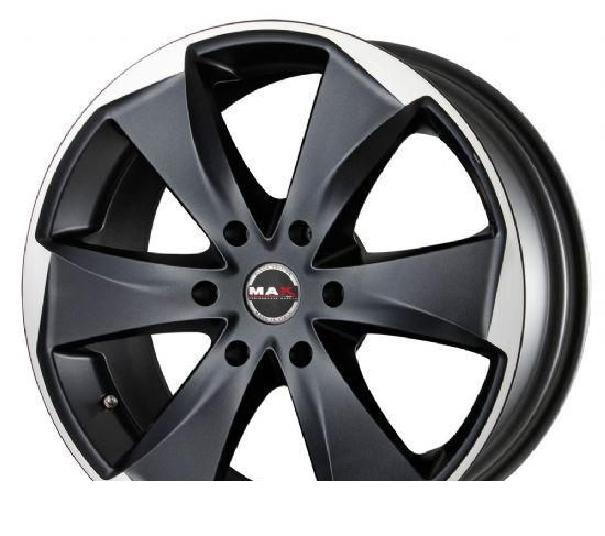 Wheel Mak Raptor 6 Silver GG 17x7.5inches/6x130mm - picture, photo, image