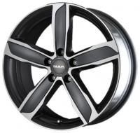 Mak Stadt Gun Metal Mirror Face Wheels - 16x7inches/5x100mm