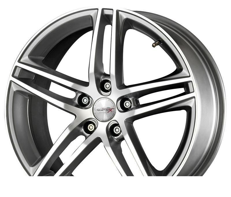 Wheel Mak Variante Black 16x7inches/5x100mm - picture, photo, image