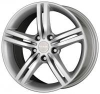 Mak Veloce Silver Wheels - 17x7.5inches/5x100mm