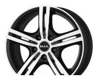 Wheel Mak Velocity Ice Black 16x6.5inches/5x100mm - picture, photo, image