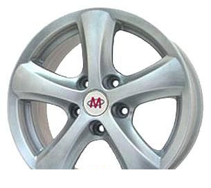 Wheel Megalyum Merkurij Silver 16x7inches/5x139.7mm - picture, photo, image