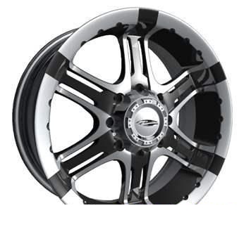 Wheel Mi-tech G-713 AM/B 16x8inches/6x139.7mm - picture, photo, image