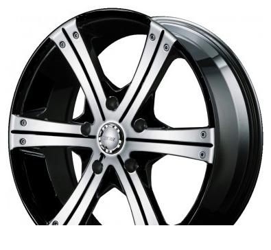 Wheel Mi-tech MK-150S Black Chrome 18x8.5inches/6x139.7mm - picture, photo, image