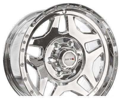 Wheel Mi-tech MK-F63 LM/B 17x8.5inches/6x139.7mm - picture, photo, image