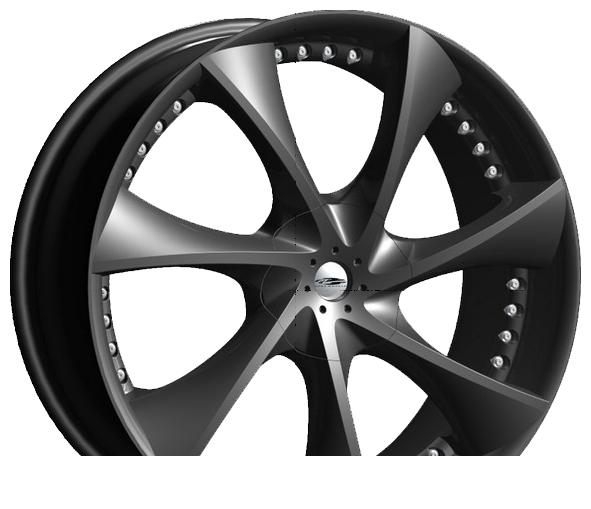 Wheel Mi-tech MK-ZF09 Black 17x7.5inches/5x100mm - picture, photo, image