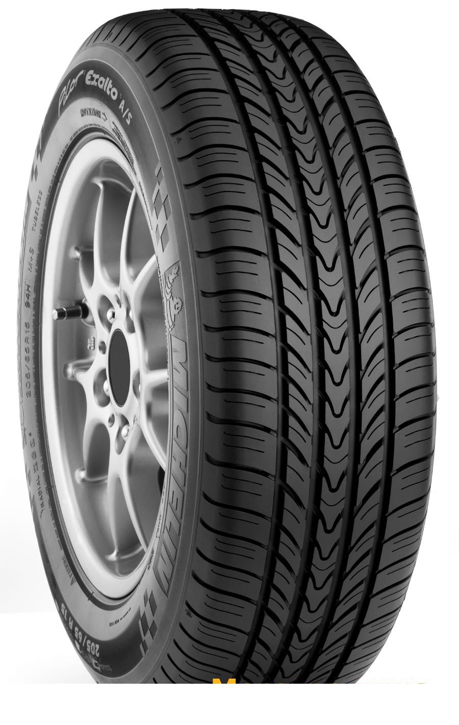 Tire Michelin Pilot Exalto A/S 195/60R15 88H - picture, photo, image