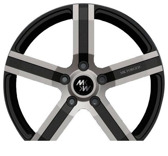Wheel MK Forged Wheels IX polished+Black lip 20x9.5inches/5x130mm - picture, photo, image