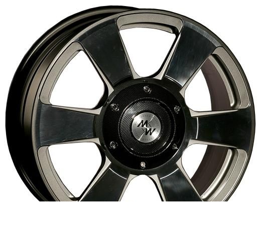 Wheel MK Forged Wheels XI Black 17x7.5inches/6x139.7mm - picture, photo, image