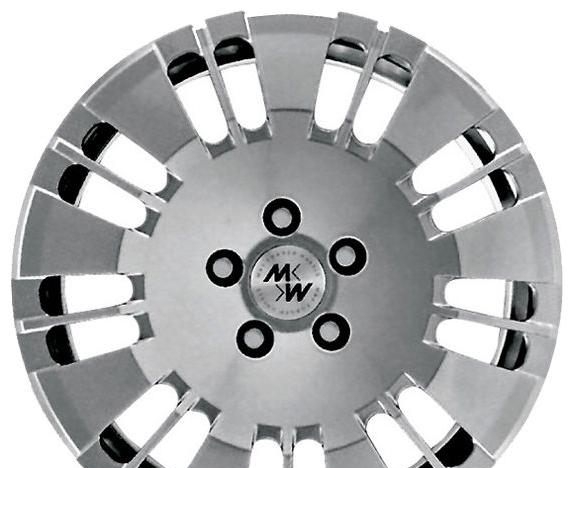 Wheel MK Forged Wheels XIII polished bicolor 20x9inches/5x112mm - picture, photo, image